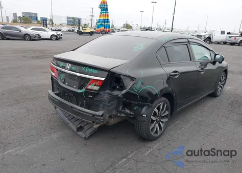 2014 Honda Civic Ex-L из США, поврежденный, VIN 19XFB2F92EE261666
